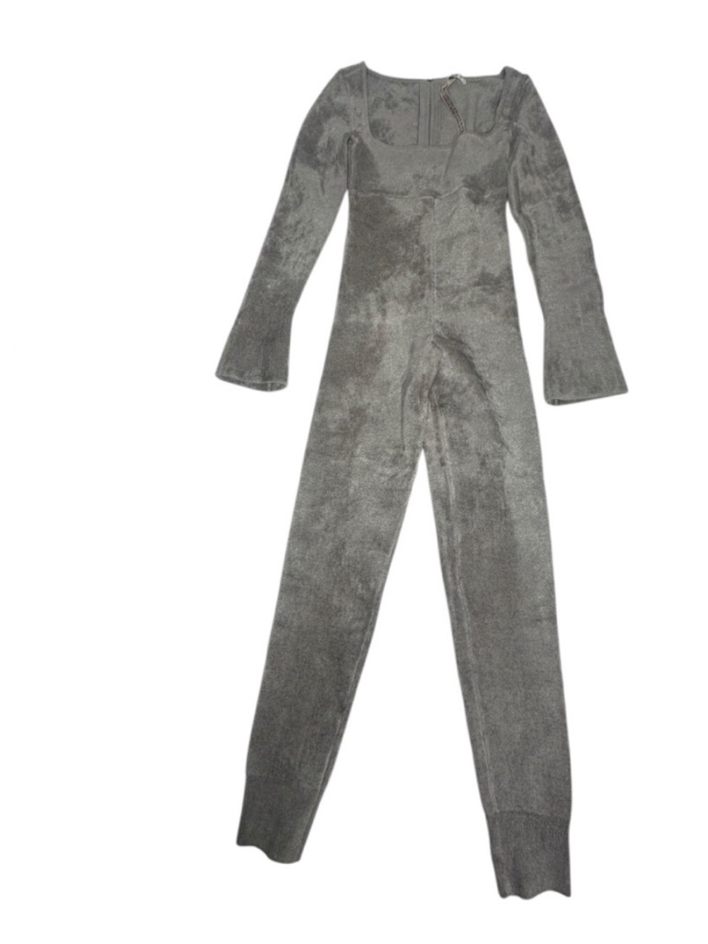 House of CB Isis Mink Heavy Chenille Loungewear Jumpsuit S - Picture 6 of 9